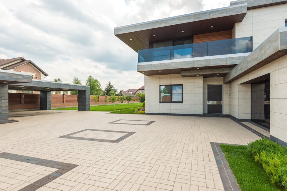Modern home exterior with new siding